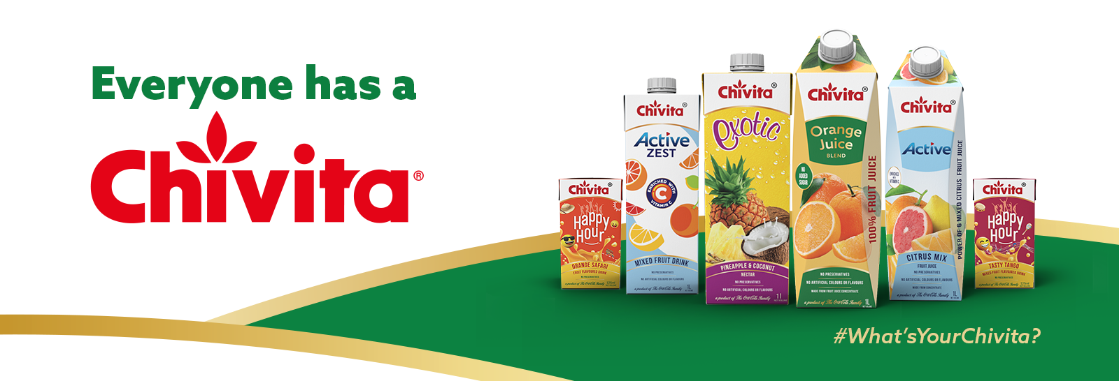 Chivita 100% Real Juice Banner